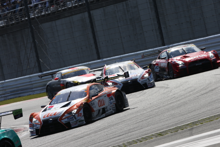 決勝レース: ジェームス・ロシター（au TOM'S LC500）