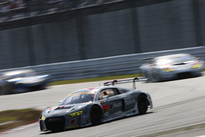 決勝レース: リチャード・ライアン（Hitotsuyama Audi R8 LMS）