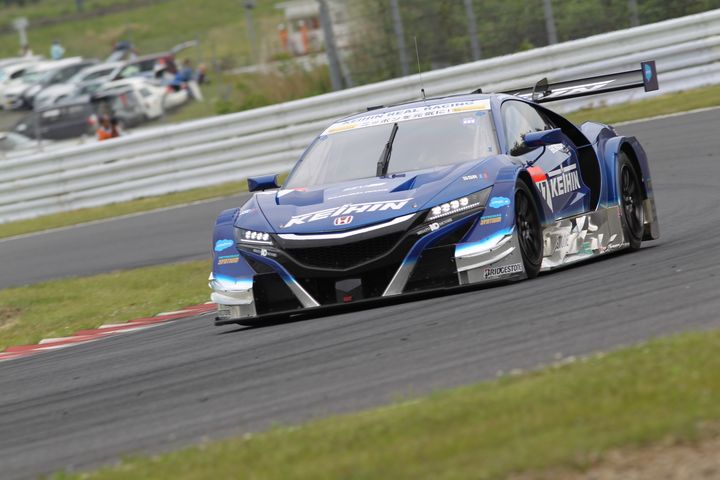 GT500クラス決勝2位は塚越広大／小暮卓史組（KEIHIN NSX-GT）