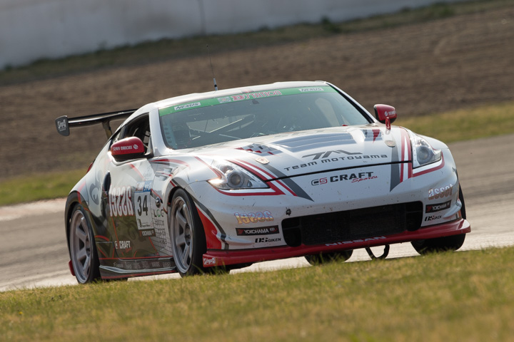 グループ1決勝: ST-3クラス3位は本山哲／松原怜史／安田裕信組（SKT team motoyama Z34）