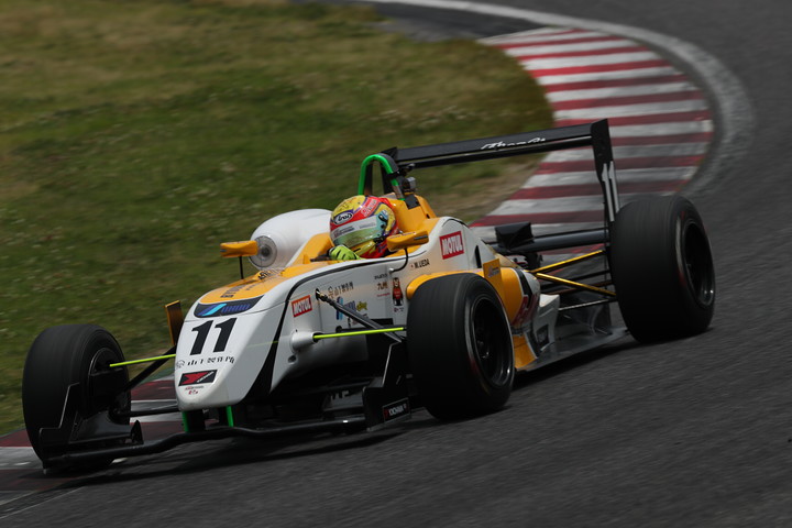 Nクラス第10戦予選3位、第11戦予選2位の植田正幸（Rn山下製作所F308）