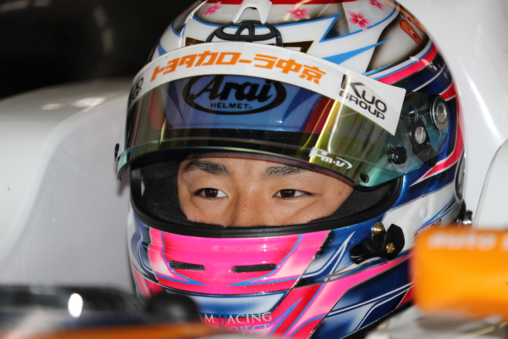 第10戦、第11戦ともポールポジションを獲得した坪井翔（カローラ中京Kuo TEAM TOM'S）