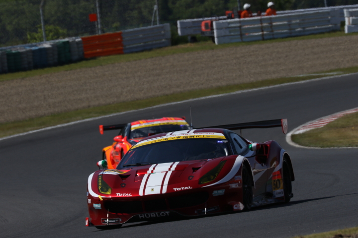 公式練習: 新田守男（Ferrari 488 GT3）