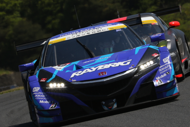 公式練習: 伊沢拓也（RAYBRIG NSX-GT）