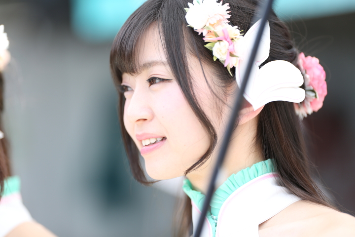 ピットウォーク: レースクイーン