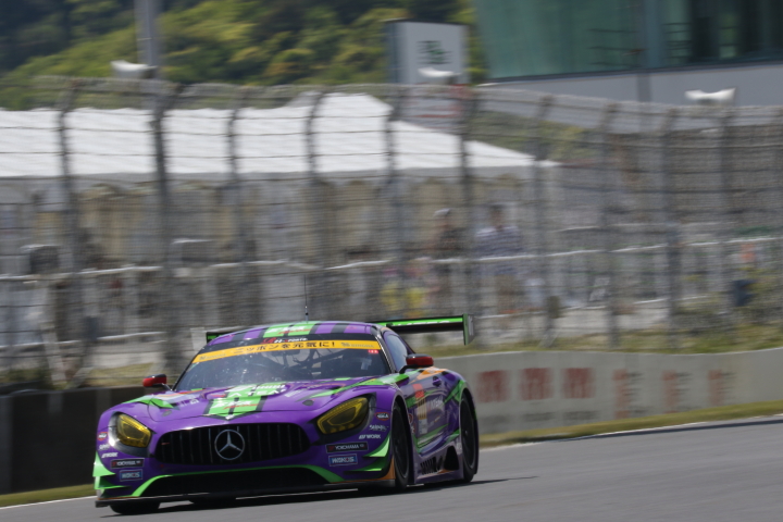 ノックアウト予選Q1: 石川京侍（エヴァRT初号機 Rn-s AMG GT）