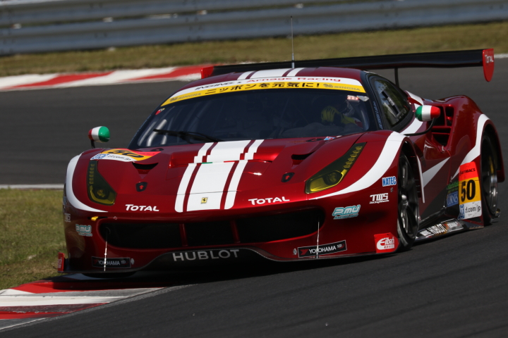 ノックアウト予選Q2: 都筑晶裕（Ferrari 488 GT3）