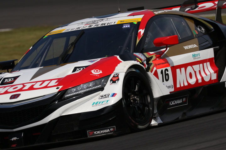 ノックアウト予選Q2: 中嶋大祐（MOTUL MUGEN NSX-GT）