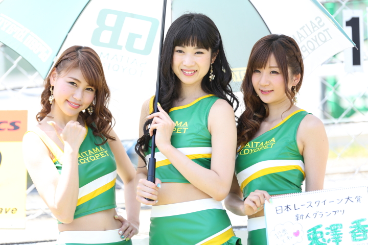 ピットウォーク: レースクイーン