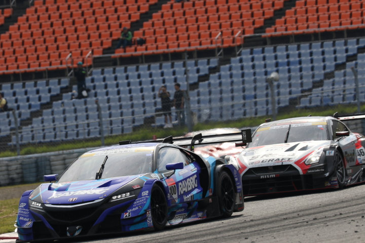決勝レース: 伊沢拓也（RAYBRIG NSX-GT）