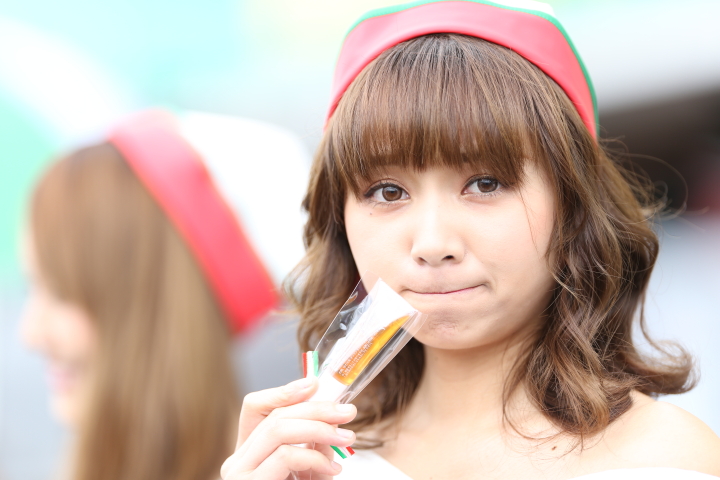 ピットウォーク: レースクイーン