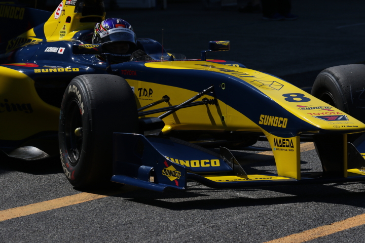 レース2公式予選: 大嶋和也（SUNOCO TEAM LEMANS SF14）