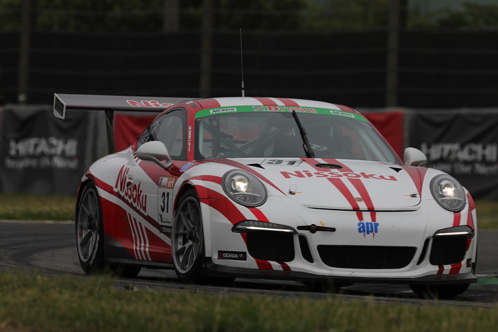 ST-1クラストップタイムは影山正美／小川勝人／富田竜一郎組（Nissoku Porsche991 GT3 Cup）