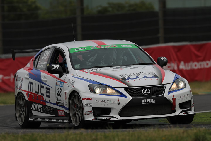 ST-3クラストップタイムは堀田誠／阪口良平組（muta Racing TWS IS350）