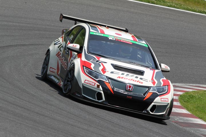 ST-TCRクラス・土屋圭市／幸内秀憲／道上龍組（Modulo CIVIC TCR）、WTCCに参戦中の道上にも期待したい