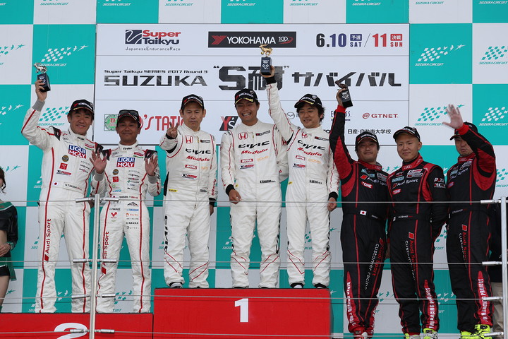 ST-TCRクラスの暫定表彰式