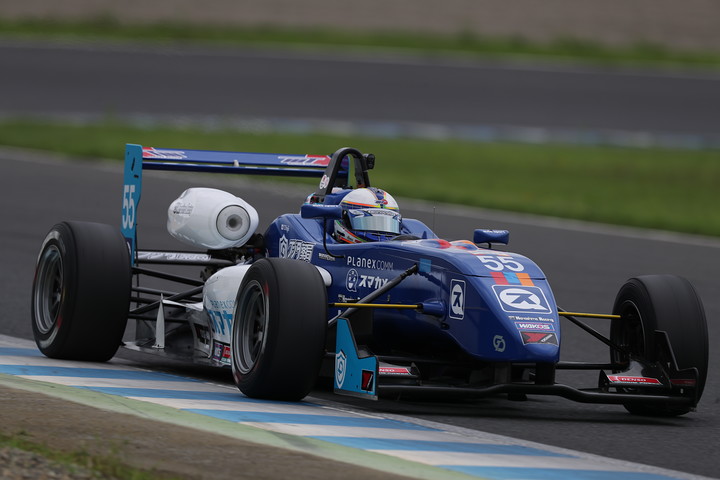 第14戦、第15戦とも予選3位の藤井敬士（Planexスマカメ・F308）