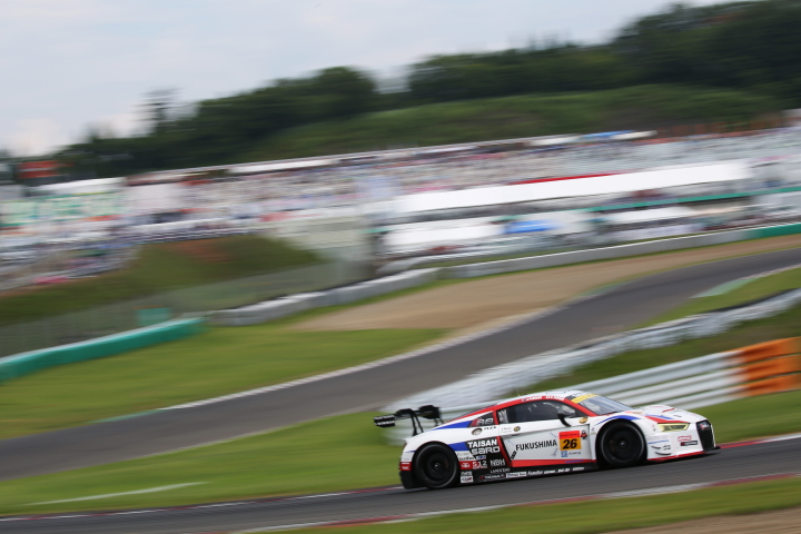 公式練習: 山田真之亮／ジェイク・パーソンズ組（TAISAN SARD R8 FUKUSHIMA）