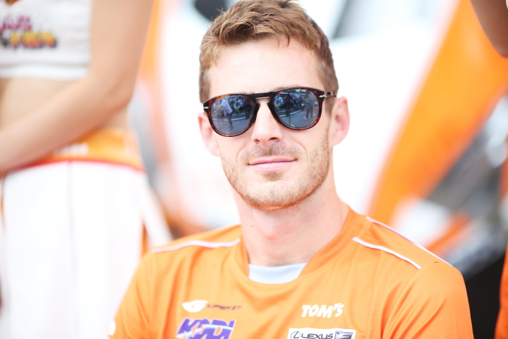 GTキッズウォーク: ジェームス・ロシター（LEXUS TEAM au TOM'S）