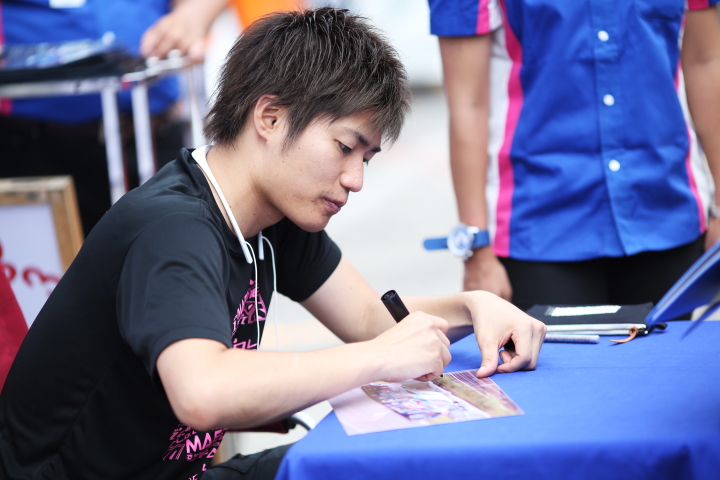 GTキッズウォーク: 大嶋和也（LEXUS TEAM LEMANS WAKO'S）