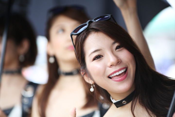 ピットウォーク: レースクイーン