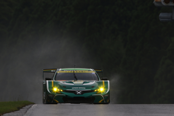 スタート進行: 脇阪薫一（埼玉トヨペットGreenBraveマークX MC）