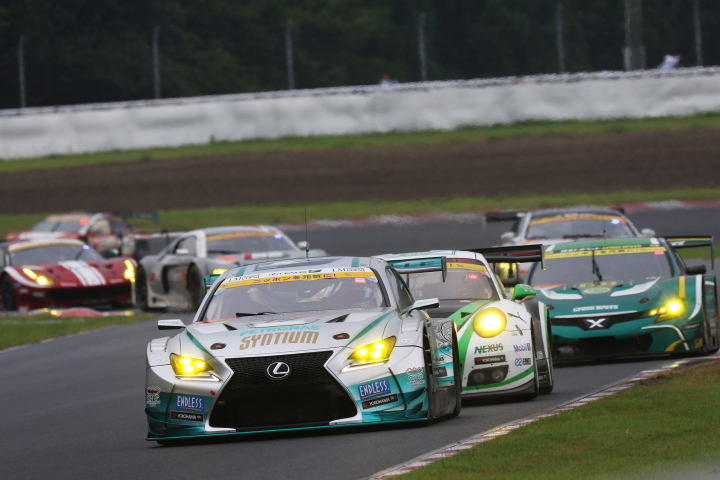 決勝レース: 飯田章（SYNTIUM LMcorsa RC F GT3）