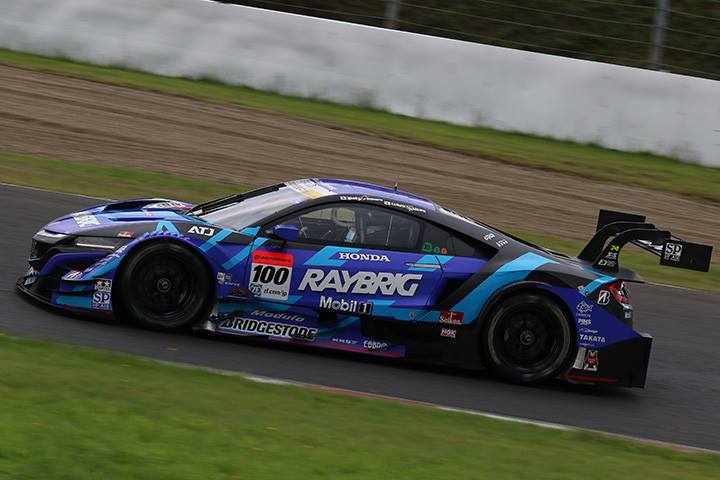 GT500クラス予選2位は山本尚貴／伊沢拓也組（RAYBRIG NSX-GT）