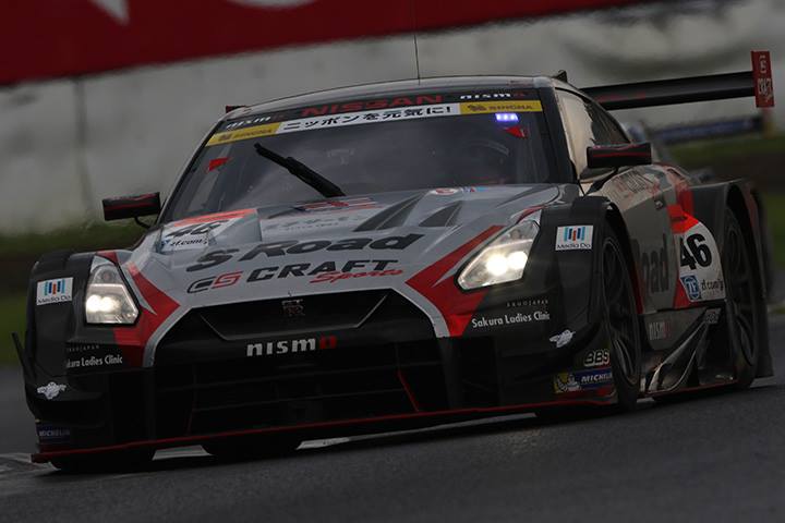 GT500クラス決勝2位は本山哲／千代勝正組（S Road CRAFTSPORTS GT-R）
