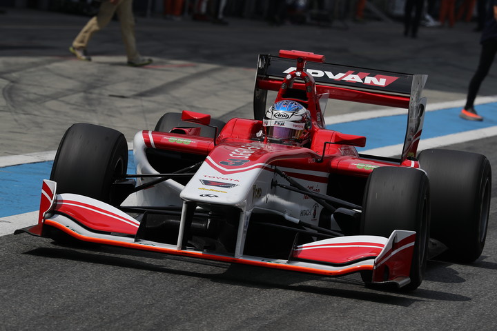 フリー走行2回目: 3位はニック・キャシディ（FUJI x raffinee KONDO SF14）