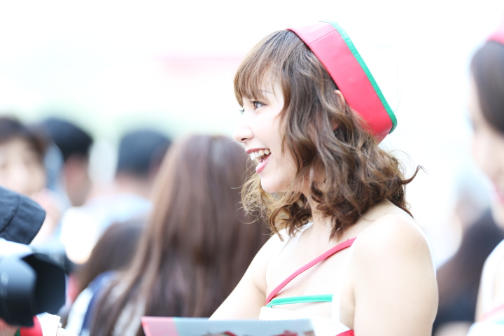 ピットウォーク: レースクイーン