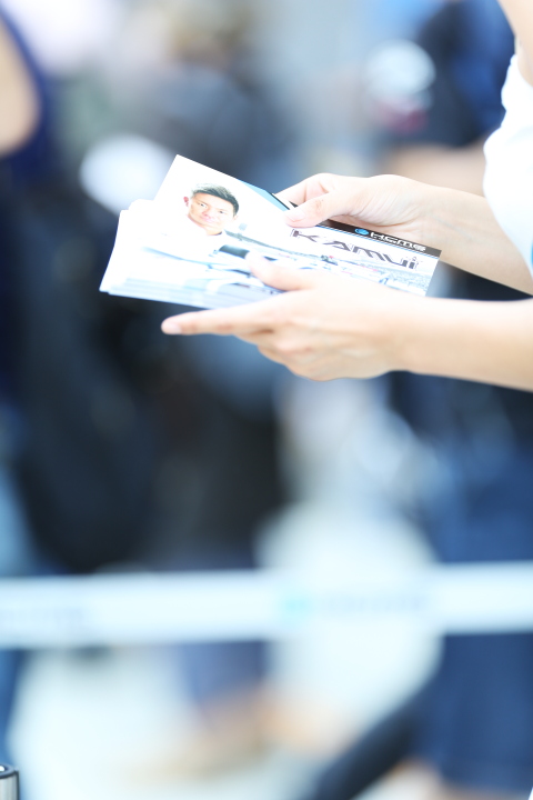 ピットウォーク: レースクイーン