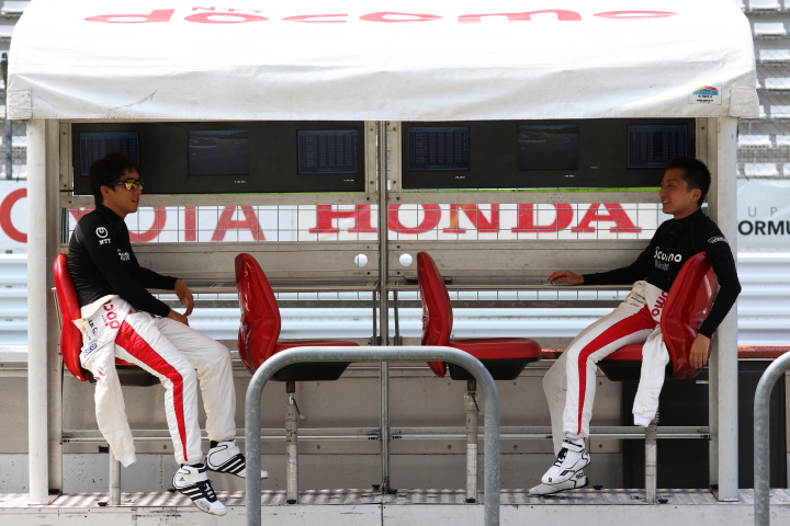 公式予選: 伊沢拓也と野尻智紀（DOCOMO TEAM DANDELION RACING）