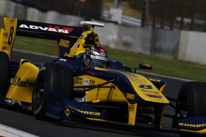 公式予選: 大嶋和也（SUNOCO TEAM LEMANS SF14）