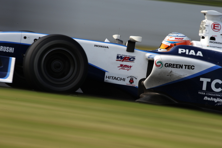 決勝レース: ナレイン・カーティケヤン（TCS NAKAJIMA RACING SF14）