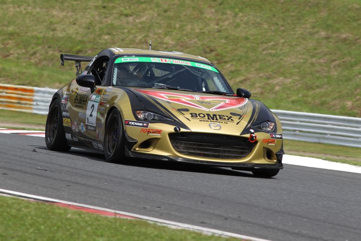 フリー走行: ST-5クラストップタイムは筒井克彦／山下潤一郎／山西康司組（TEAM221 BOMEXマッハ車検ND5RC）