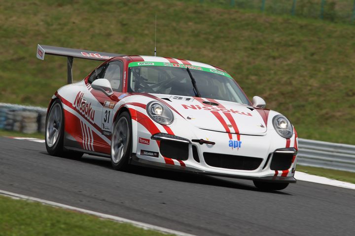 フリー走行: ST-1クラストップタイムは影山正美／小川勝人／富田竜一郎組（Nissoku Porsche991 GT3 Cup）