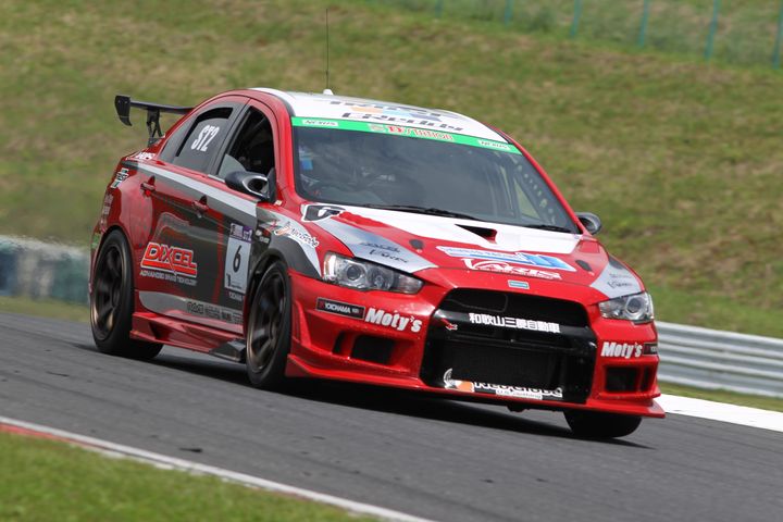 フリー走行: ST-2クラス2位は冨桝朋広／菊地靖／大橋正澄組（新菱オート☆DIXCEL☆EVOⅩ）