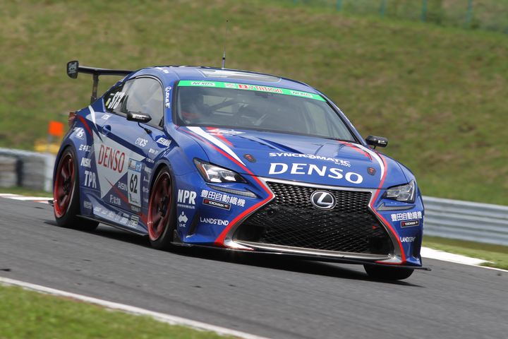 フリー走行: ST-3クラストップタイムは嵯峨宏紀／中山雄一／山下健太組（DENSO Le Beausset RC350）