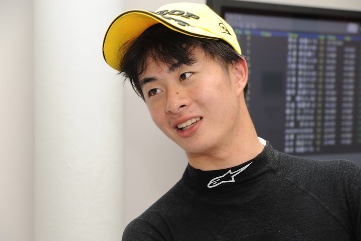 決勝3位の大湯都史樹（Hondaフォーミュラ・ドリーム・プロジェクト）