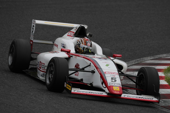 第11戦予選5位、第12戦予選3位の大湯都史樹（HFDP/SRS/コチラレーシング）