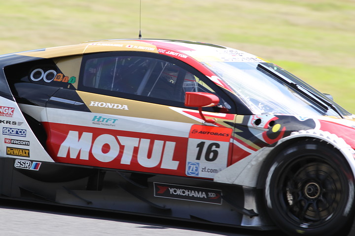 公式練習: バトンが加入した武藤英紀／中嶋大祐／ジェンソン・バトン組（MOTUL MUGEN NSX-GT）はGT500クラス5位