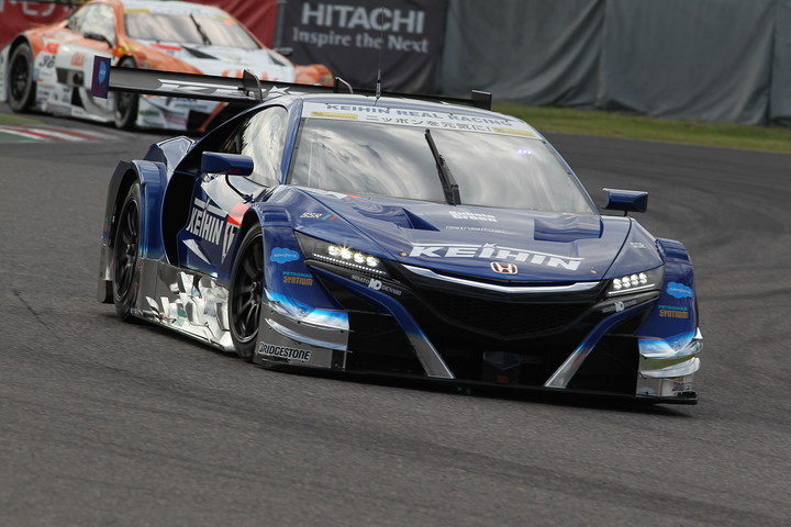 GT500クラス予選3位は塚越広大／小暮卓史組（KEIHIN NSX-GT）