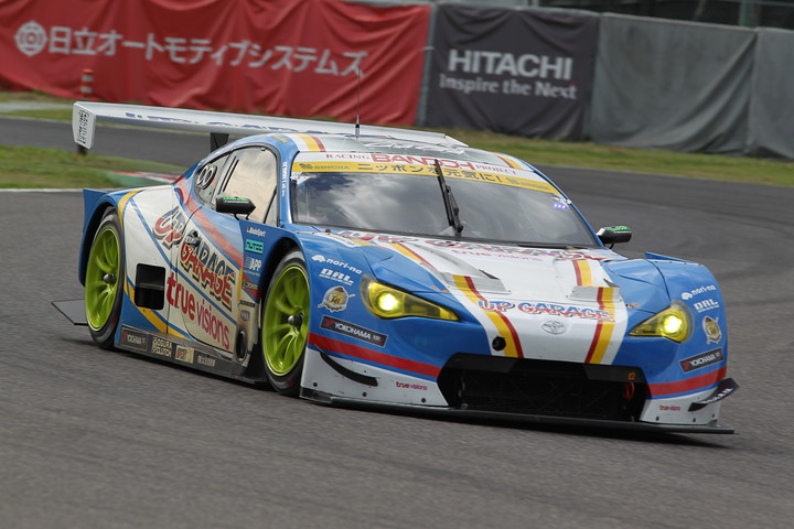 GT300クラス予選2位は中山友貴／川端伸太朗組（UPGARAGE BANDOH 86）