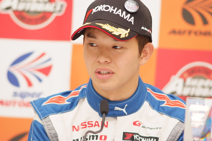 GT500クラスポールポジションの佐々木大樹（KONDO RACING）