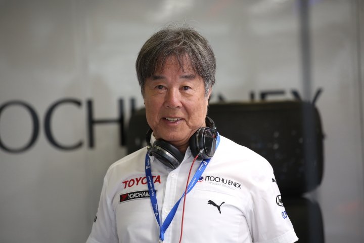 フリー走行: 星野一義監督（ITOCHU ENEX TEAM IMPUL）