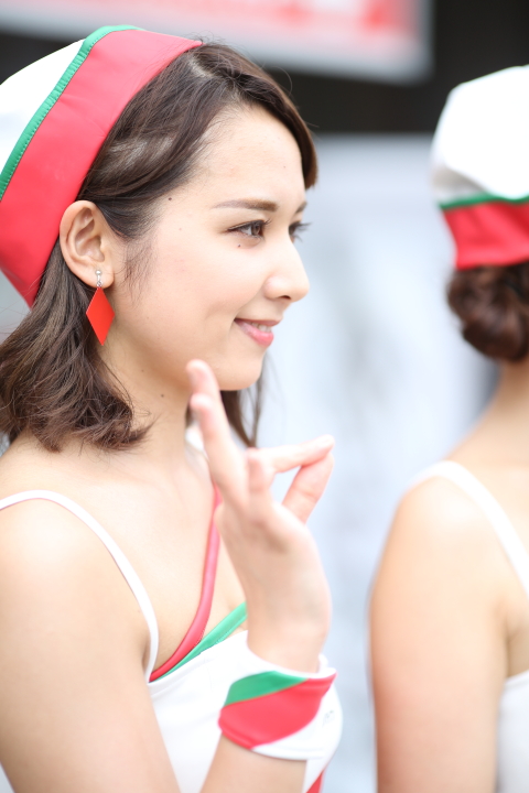 ピットウォーク: レースクイーン