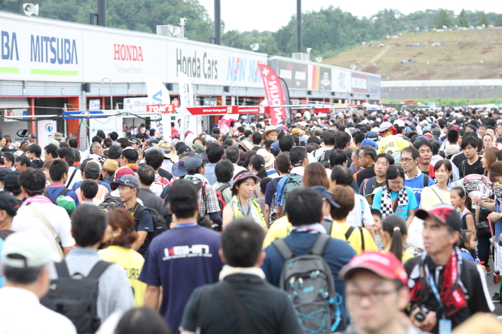 ピットウオーク: 人、人、人……