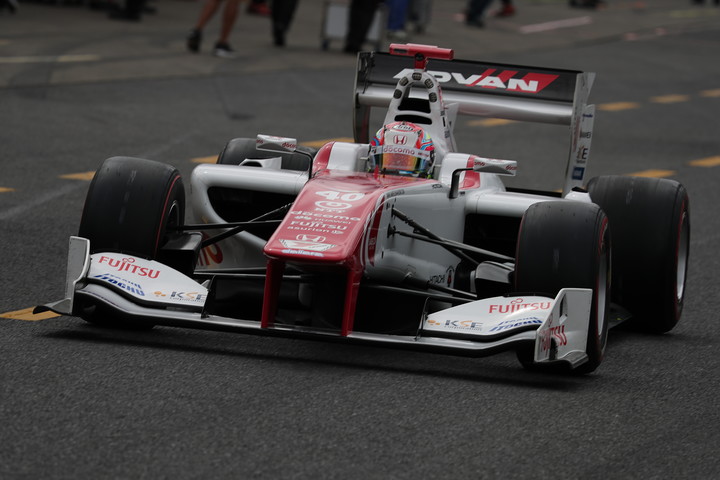 公式予選: 3位は野尻智紀（DOCOMO DANDELION M40S SF14）