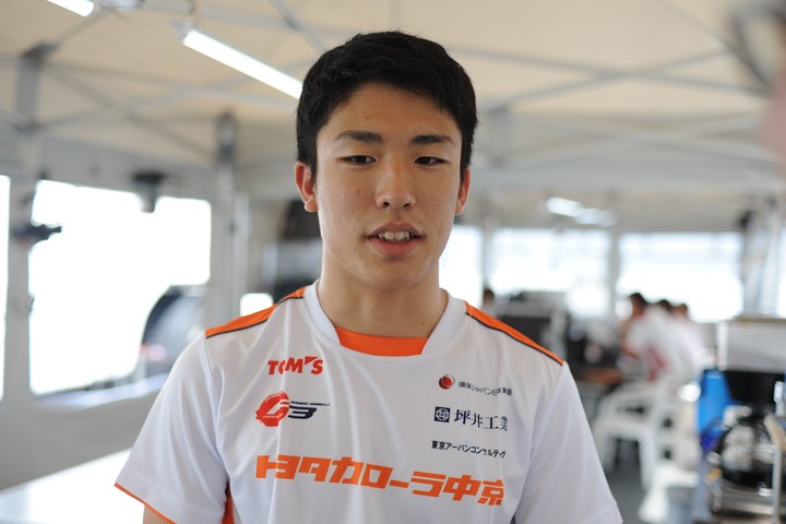 第17,18戦でポールポジションを獲得した坪井翔（カローラ中京Kuo TEAM TOM'S）